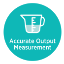 accurate output measurement